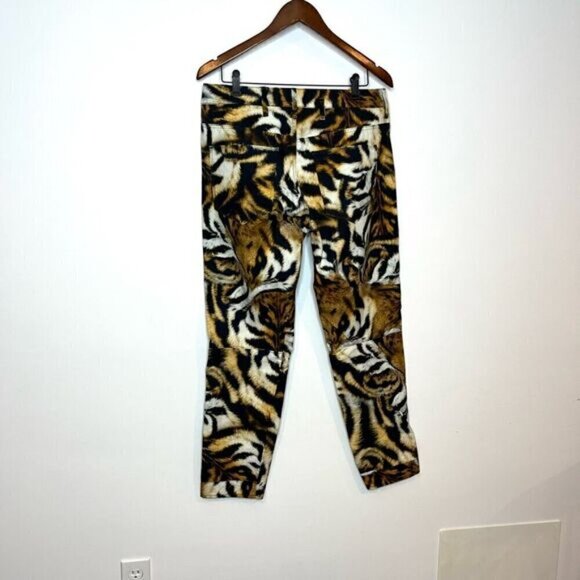 G-Star Raw Womens 5622 3D Mid Boyfriend Tiger Print Trouser Multicolor Size 29 - Picture 7 of 13